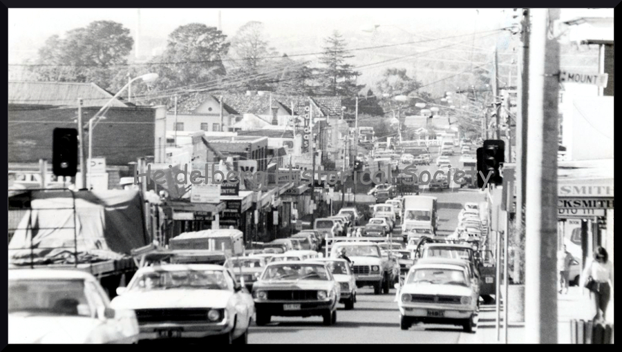 Can we learn anything from that? All this traffic, and that was only the 1960s. Do we have to return to that chaos?