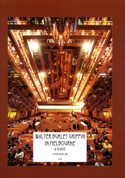 Walter Burley Griffin in Melbourne cover